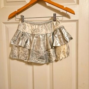 Child silver skirt
